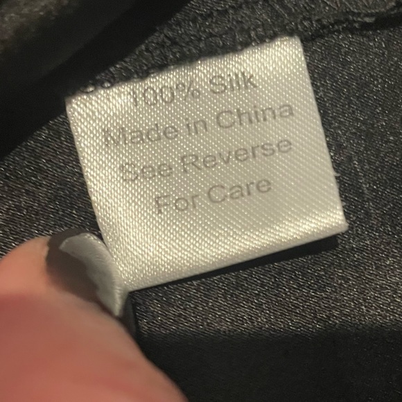 Parker One Shoulder Black Silk Mini Dress size small - Picture 5 of 5